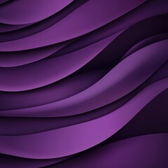 Fototapeta premium Abstract Purple Wavy Background with Gradient Shading