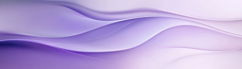 Fototapeta premium Abstract Purple and White Wavy Background