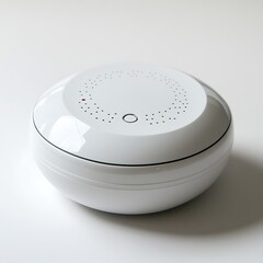 Alarm isolated on a with a white background,close up