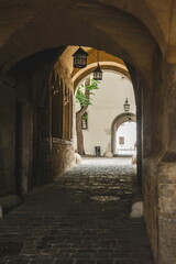 Fototapeta premium street in old town