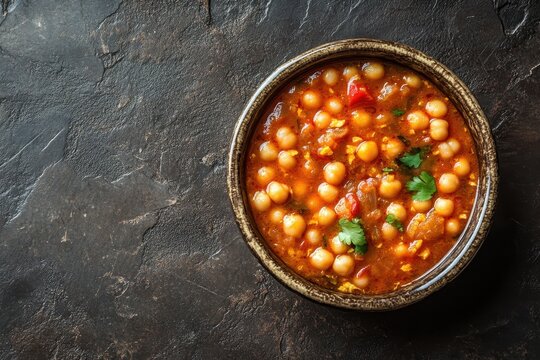 Chickpea dish from India Pakistan