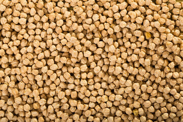 Natural background of raw chickpea. Concept of healthy and nutritious food..