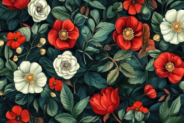 Overhead view of Caprese salad featuring tomatoes mozzarella and basil