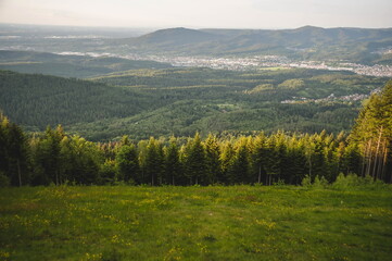 landscape in the mountains