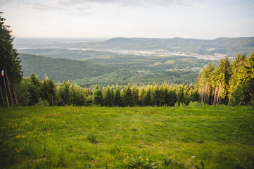 landscape in the mountains