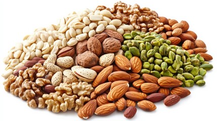 Variety of Nuts and Seeds for Healthy Snack Inspiration