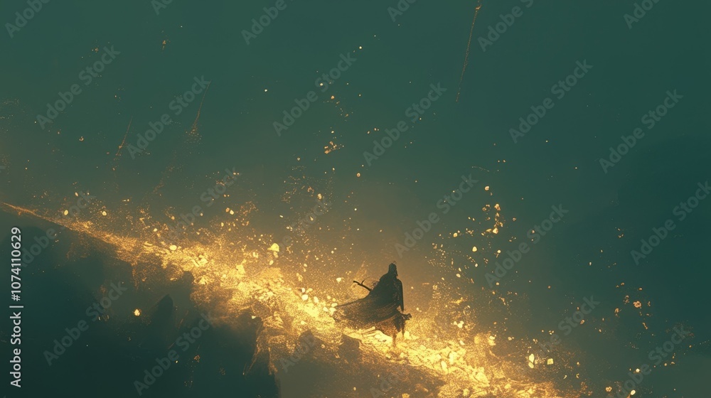 Poster as i ventured deeper into the fog i could feel the presence of tiny particles as if they were guidin