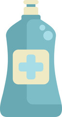 Antiseptic soap bottle providing hygiene and protection, essential for maintaining cleanliness and health