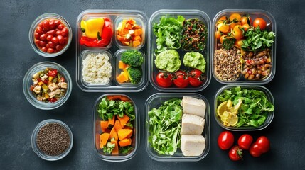 Meal Prep Containers for Balanced Nutrition