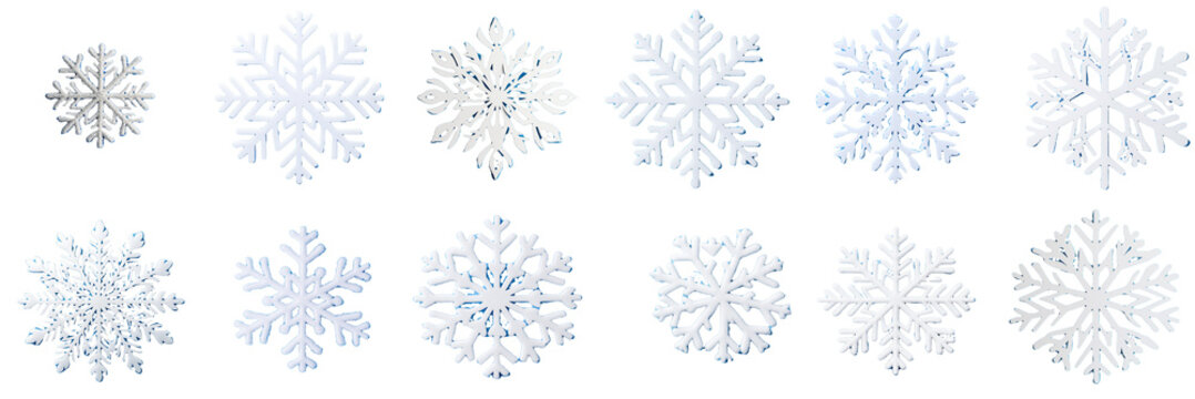 Christmas collection - snowflakes