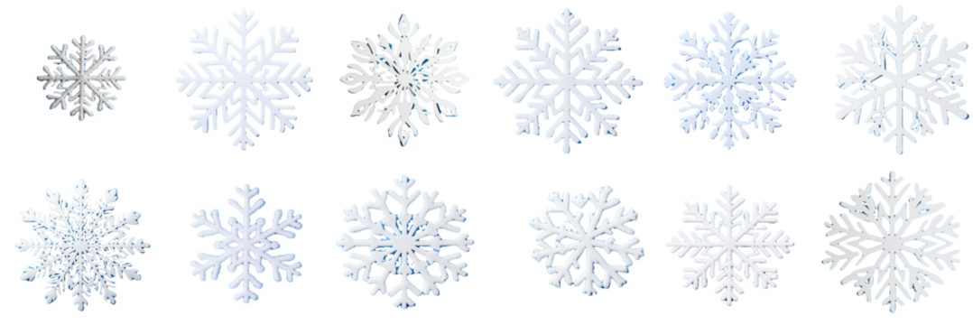 Christmas collection - snowflakes