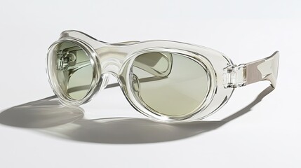 Transparent Goggles for Stylish Sun Protection