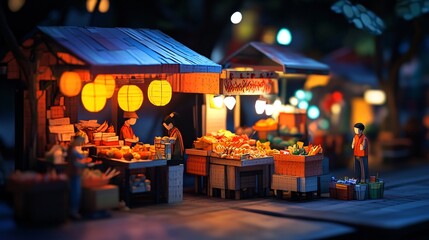 Explore the vibrant scene of bangkok's outdoor food stalls