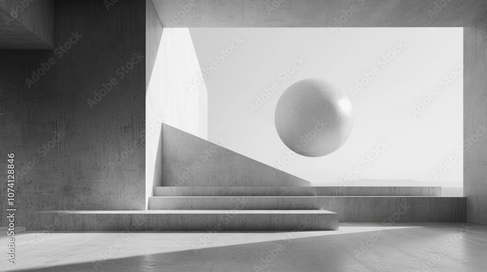 Poster geometric balance streamlined function approximation in minimalist aesthetics