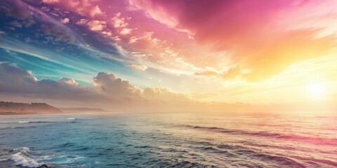 Fototapeta premium Abstract background with soft light and vibrant colors, background, backdrop, light, abstract, soft, colorful, texture