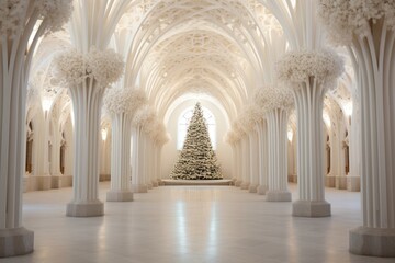Fototapeta premium Christmas decoration spirituality architecture.
