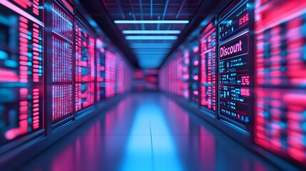 Futuristic Server Room Discount