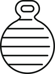 Kitchen cutting board with modern design, featuring a circular shape and a convenient handle for easy handling