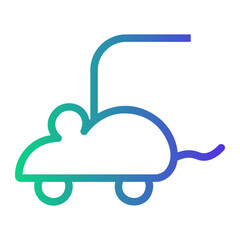 mouse Line Gradient Icon