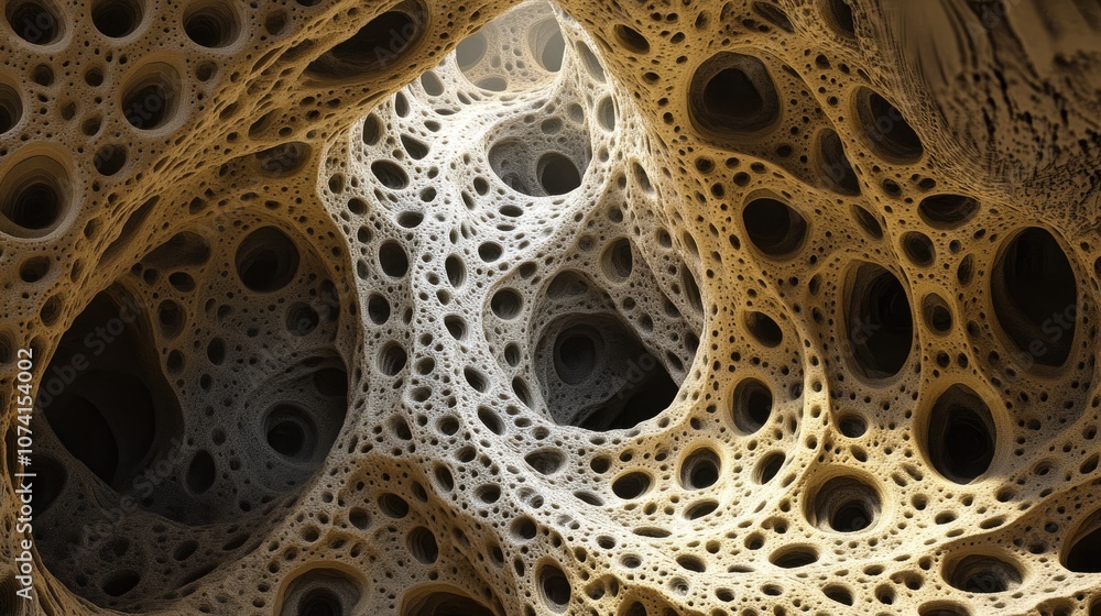 Poster 3d rendered fractal design suitable for use as a background