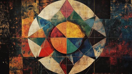 Fototapeta premium Geometric shape featuring twelve faces commonly used in mathematical and artistic contexts