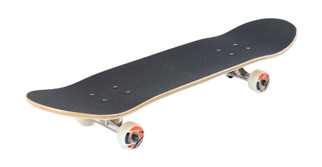 One skateboard isolated on white. Sports equipment © New Africa