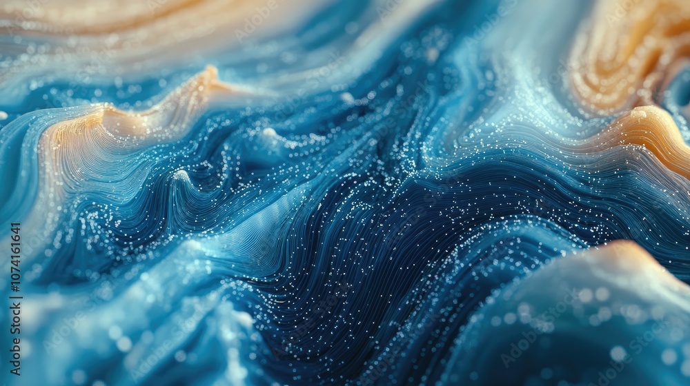 Aufkleber abstract background featuring dynamic lines information flow design visualization of extensive data 