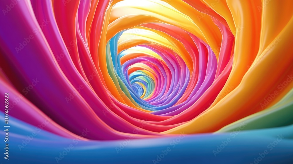 Poster vibrant multicolored abstract background ideal for presentation design a lively backdrop suitable fo