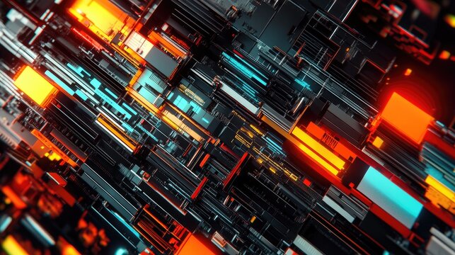 Vibrant multimedia composition showcasing diverse artistic elements and innovative design techniques for visual storytelling