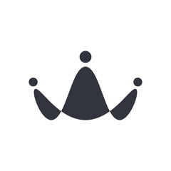 Crown Logo Template Icon