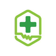 Medical Logo Template Icon