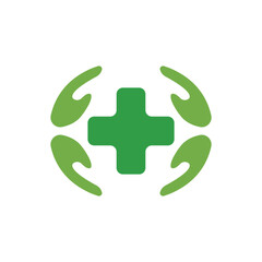 Obraz premium Medical Logo Template Icon