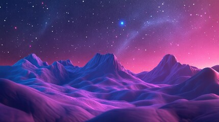 Fototapeta premium 3D cartoon depiction of the Milky Way