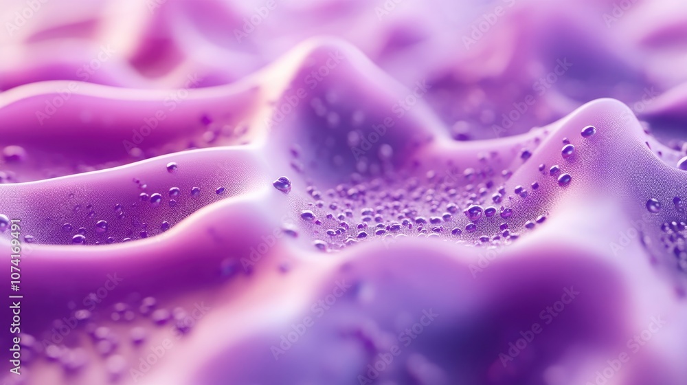Poster Abstract texture in 3D cartoon rendering Background with selective focus and shallow depth of field