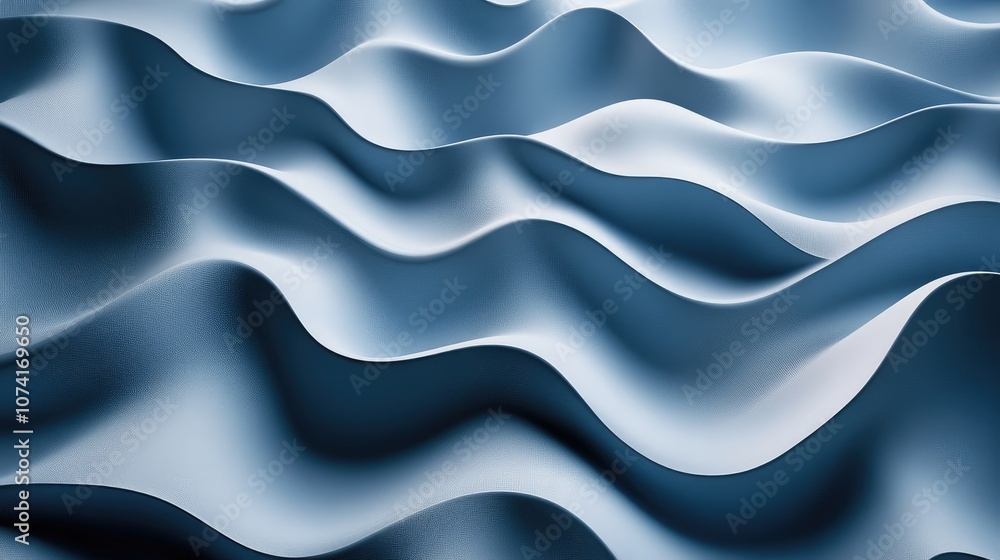 Poster Abstract background in 3D cartoon rendering