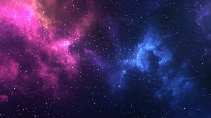 High definition star field background featuring a 3D cartoon rendering Colorful starry night sky texture in outer space