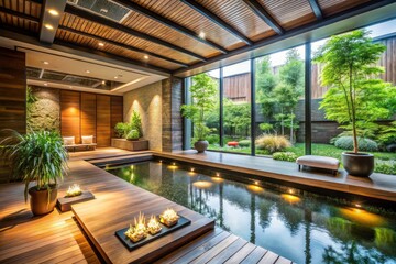 Mindful Serenity: Tranquil Architectural Spaces for Inner Peace and Self-Discovery in Nature-Inspired Design