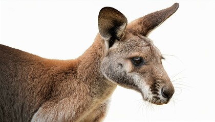 Fototapeta premium kangaroo with baby on their back