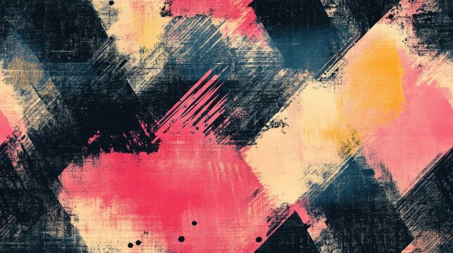 Seamless grunge pattern featuring textured background with ample space for text or image display