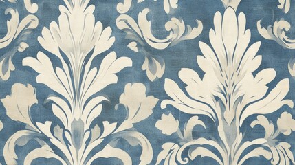 Seamless wallpaper pattern featuring vintage texture with ample copy space for personalized text
