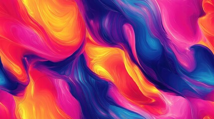 Obraz premium Seamless abstract texture pattern featuring layered shapes and vibrant colors for background design