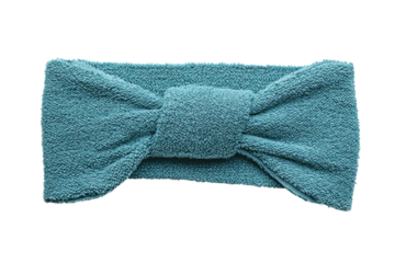 A soft, teal headband perfect for fashion and comfort in daily activities.