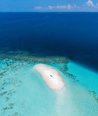 Sandbank experience with picnic in Gaafu Dhaalu Atoll Maguhdhuvaa Island, Maldives