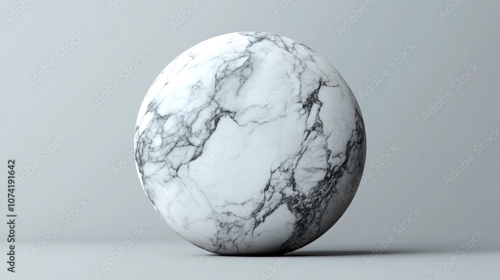 Poster 3d rendering of marble a material revered across cultures for its refinement strength and timeless b