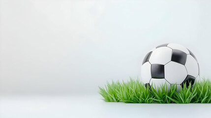 Football, Soccer Ball and Field, Verdant Grass