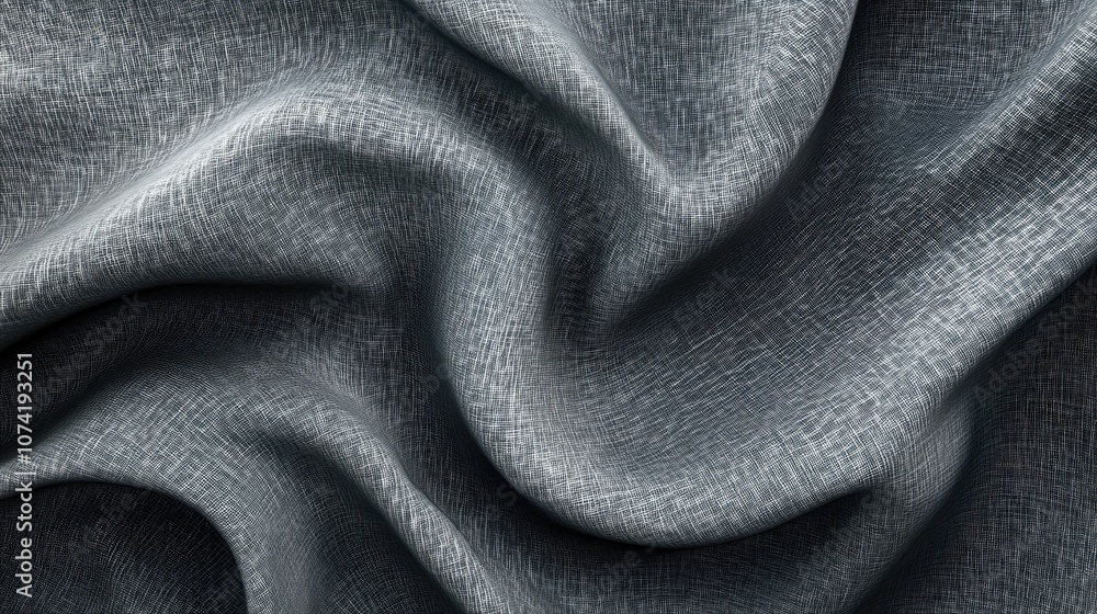 Poster 3d rendering of a fabric background