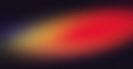Elegant color gradient grainy backdrop design. Abstract magenta purple orange black color noisy gradient, vibrant color flow, glowing, shine, bright, banner or poster, empty space.