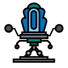 Retro Futuristic Robot Design