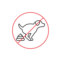 no dog poop icon