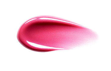 High-Quality PNG of Pink lip gloss isolated on white &ndash; High Resolution